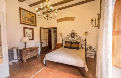 Cama o camas de una habitación en Can Felip Apartments