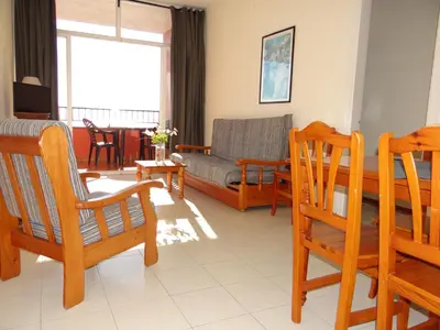 Zona de estar de Apartamentos Elvira