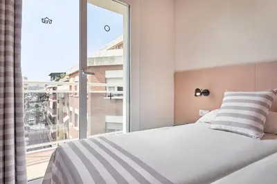 Cama o camas de una habitación en tent Lloret de Mar