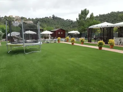 Jardín al aire libre en Holiday Home Cardona