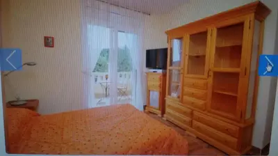 Cama o camas de una habitación en Holiday Home Cardona