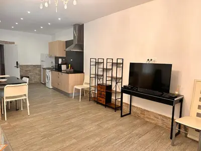 Una cocina o zona de cocina en Apartaments IRI