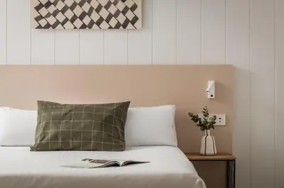 Cama o camas de una habitación en BYPILLOW Erba