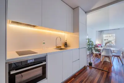 Una cocina o zona de cocina en Flateli Canalejas