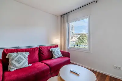 Zona de estar de Flateli Canalejas