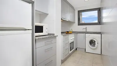 Una cocina o zona de cocina en 2Kis - Lloret de Mar
