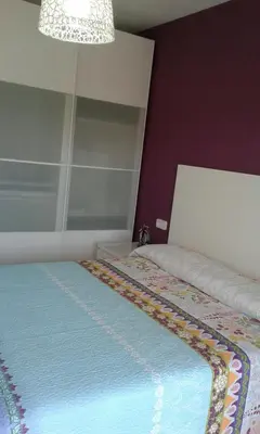 Cama o camas de una habitación en Brisa Beach