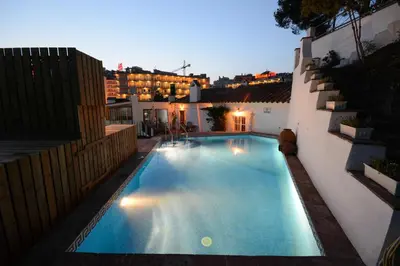 Piscina en o cerca de Villa Sa Caleta