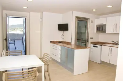 Una cocina o zona de cocina en AB Sant Antoni de Calonge
