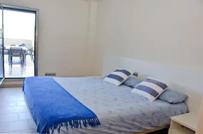 Cama o camas de una habitación en AB Sant Antoni de Calonge