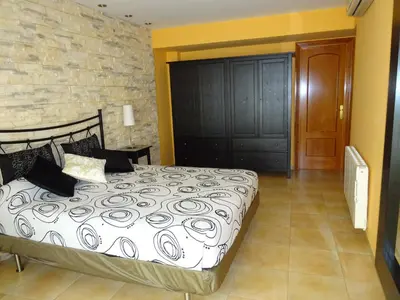 Cama o camas de una habitación en Apartamento Tossasea