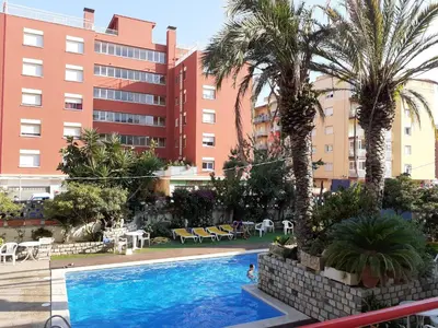 Piscina en o cerca de Apartaments Mar Blau Calella
