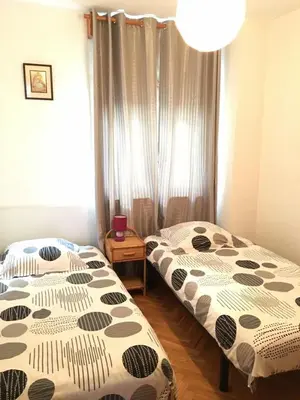Cama o camas de una habitación en Aiguaneu S´Ermita