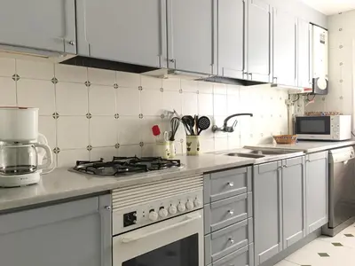 Una cocina o zona de cocina en Aiguaneu S´Ermita