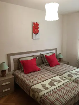 Cama o camas de una habitación en Aiguaneu S´Ermita