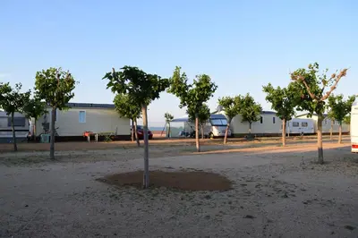 Plano de Camping el Pinar Platja