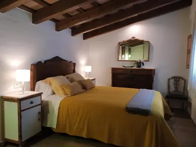Cama o camas de una habitación en Mas Gibert