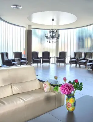 Zona de estar de Hotel Papi