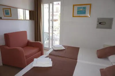 Zona de estar de Hotel Hermes