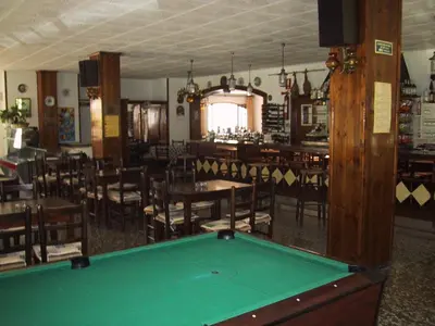 Mesa de billar en Raco d'en Pepe