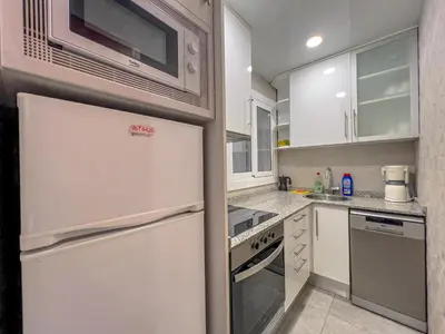 Una cocina o zona de cocina en Vivalidays Joan - Blanes