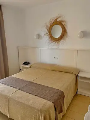 Cama o camas de una habitación en Hotel Stella Maris
