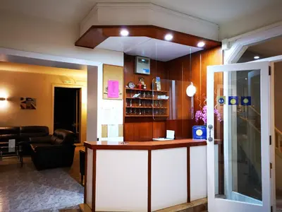 El salón o zona de bar de Hostal Bonavista