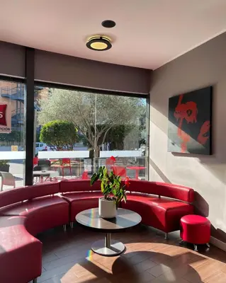 Zona de estar de Ibis Girona