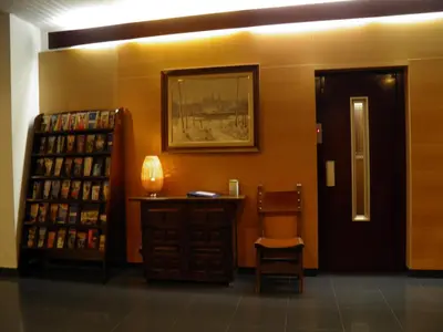 Biblioteca en el hotel