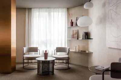 Zona de estar de BYPILLOW The Bloom