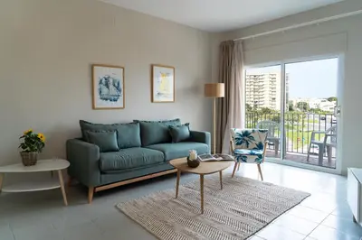 Zona de estar de Hotel Aubí