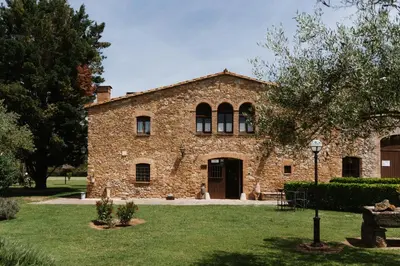 Jardín al aire libre en Hotel Mas Rabiol -Emporda-Only Adults-Eco Hotel