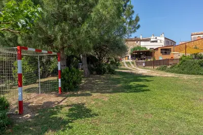 Jardín al aire libre en Can Nentia