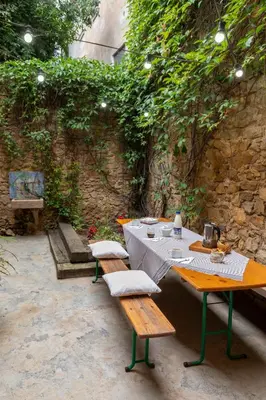 Zona de estar de Can Nentia
