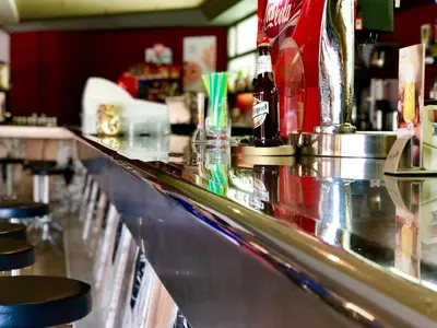El salón o zona de bar de Hotel Reymar Playa