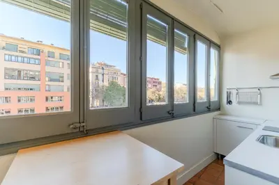 Una cocina o zona de cocina en Flateli Ballesteries