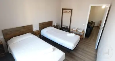 Cama o camas de una habitación en L'Hostalet d'Arenys de Mar