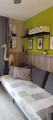Zona de estar de Apartment Oliver