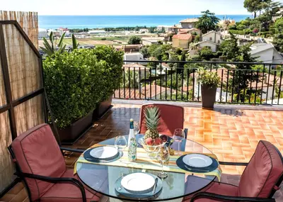 Un balcón o terraza de Costa Maresme Apartment