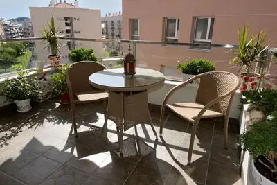 Un balcón o terraza de Apartamento Santa Fe