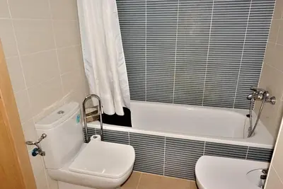 Un baño de Apartamento Santa Fe