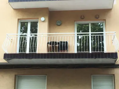 Un balcón o terraza de Apartment Victor