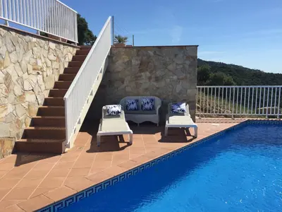 Piscina en o cerca de Villa Gardenia mit Pool und traumhaftem Meerblick