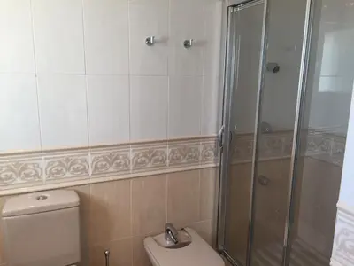 Un baño de Villa Gardenia mit Pool und traumhaftem Meerblick