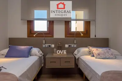 Cama o camas de una habitación en Palamós Luxe Apartments