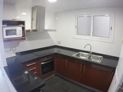 Una cocina o zona de cocina en Aiguaneu Sa Palomera