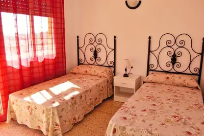 Cama o camas de una habitación en Villa Doris