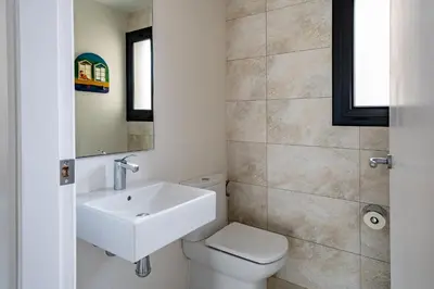 Un baño de Apartaments Tee & Sea