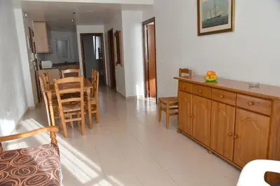 Una cocina o zona de cocina en Apartamentos AR Dosjoimi