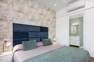 Cama o camas de una habitación en Villa Erika Beach House